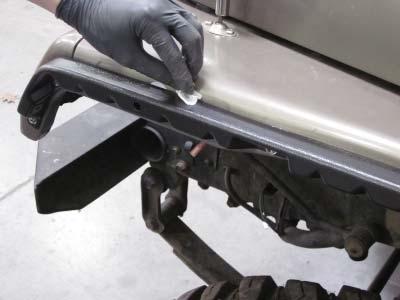 Remove parts from vehicle and trim aftermarket rocker piece as needed.