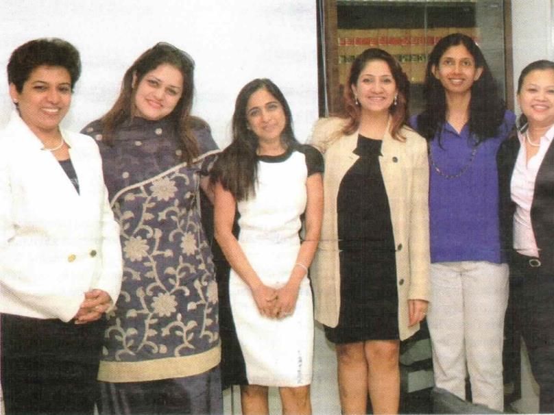 Anaita Elavia (2 nd from left) On the occasion of International Women's Day, Ms Anaita Elavia, AVP [GIT Product Development], SBU: Tours - Vacations Exotica, was invited to participate in an