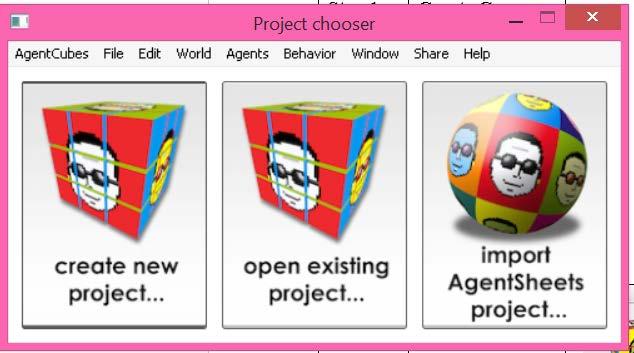 Student Handout 1A: Create a game Step 1 Create Game Click on the New