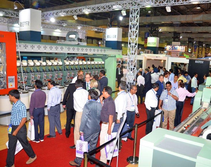 6 LINK 61. 1 /2013 EVENTs Mood of optimism in India ITME 2012, the Indian textile machinery exhibition, reflected the current mood of optimism in the industry.