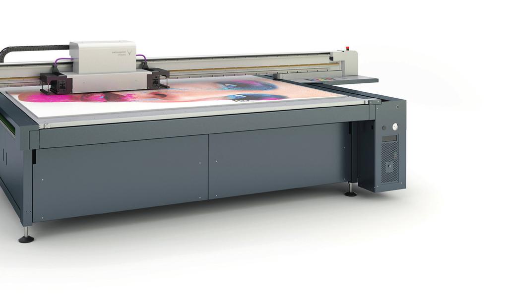 Oryx The cost-effective economy model already has a striking amount to offer. It is equipped with eight color channels and delivers a visual print resolution of up to 2160 dpi.