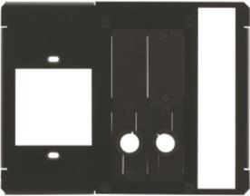 2 TBUS-1N Accessories Accessories Inserts Description You can install any wall plate devices as well as any of the single or dual inserts see