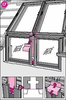 (7317) between vertical window