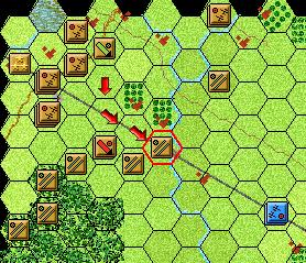 FINISH YOUR TURN Continue firing at the enemy as you wish with your remaining artillery.