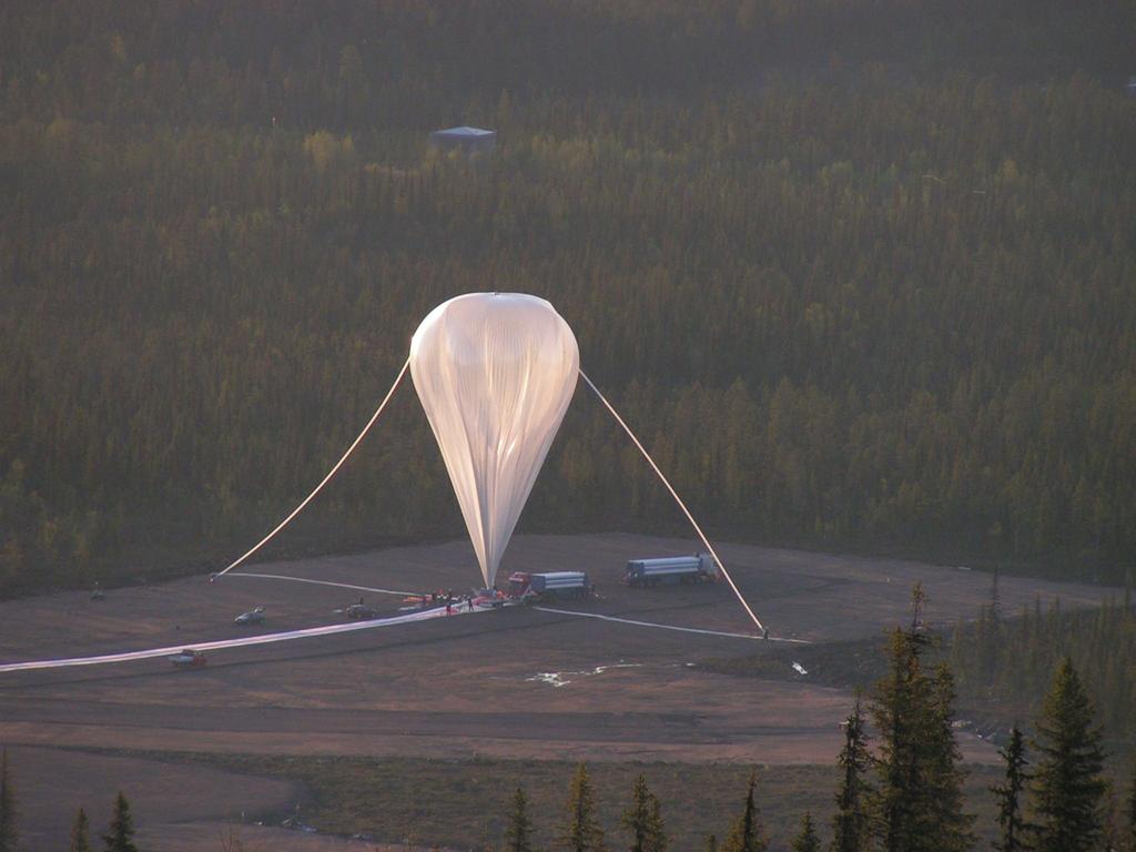 550 high-altitude balloons -
