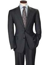 Conservative colors and fabric: Navy and dark gray are safe and are the most conservative for men.