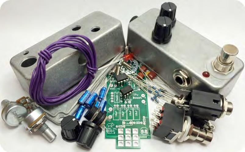Build Your Own Clone 27V Boost Kit Instructions Warranty: BYOC, Inc.