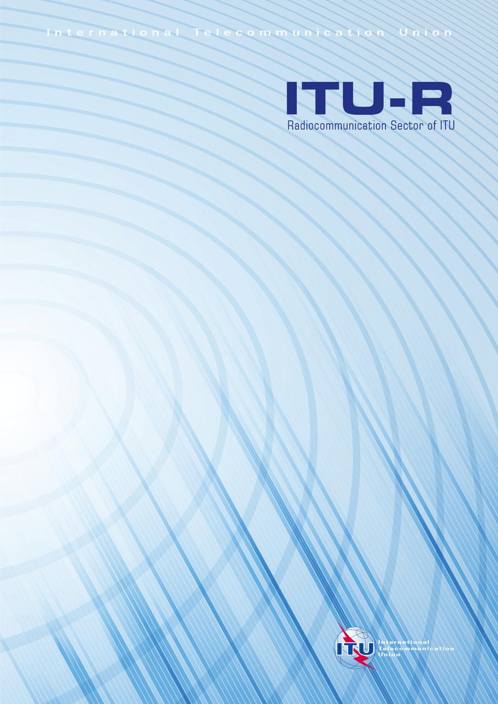 Recommendation ITU-R SA.1862 (01/2010) Guidelines for efficient use of the band 25.5-27.