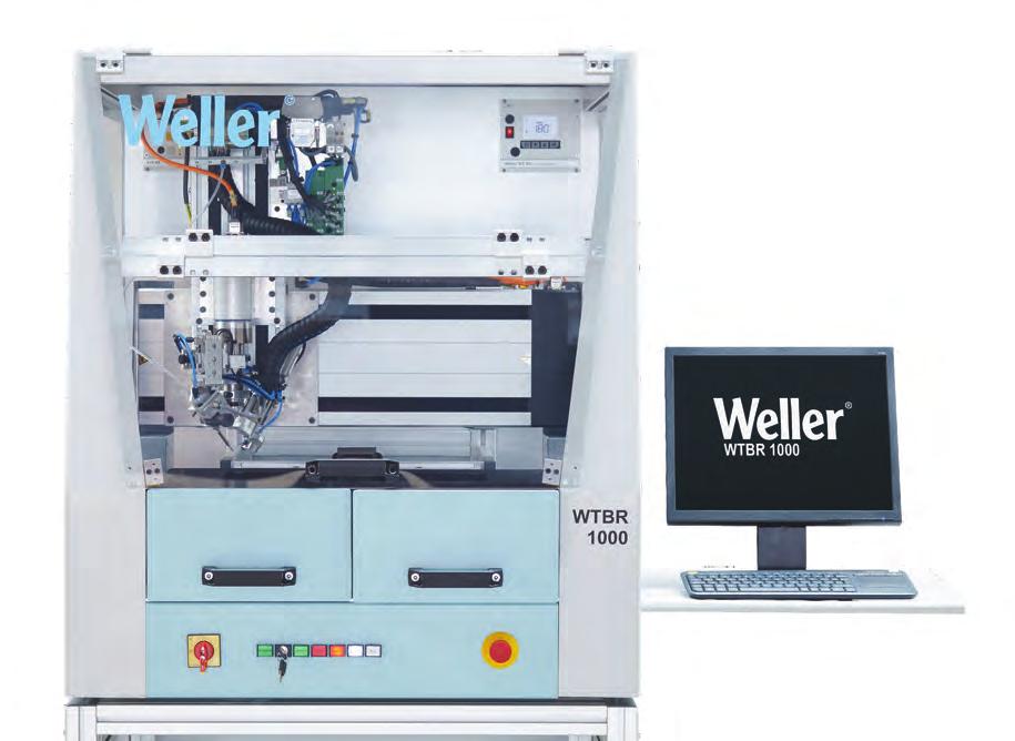 WTBR 1000 BENCHTOP ROBOT More than half a century of experience in soldering and