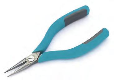 Erem pliers Needle nose pliers with very precise, smooth, rounded jaws. Order no.