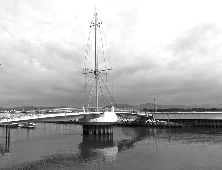 3 1. Pont y Ddraig (Dragon s Bridge) opened in Rhyl harbour in autumn 2013. The harbour development cost 9. 8 million. 4. 3 million of this money was spent on Pont y Ddraig.