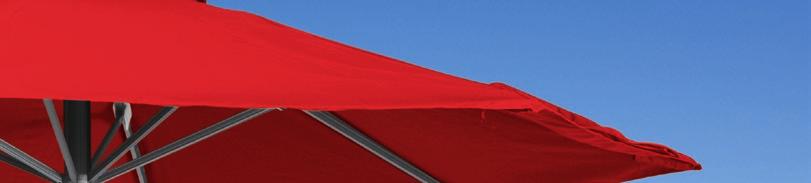 3m Cantilever Umbrella in Olefin. Colours: taupe or grey/black.