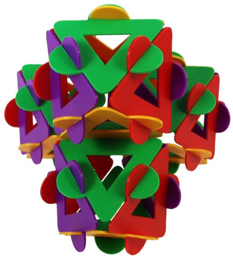 squares Connected octahedrons (4 octahedra