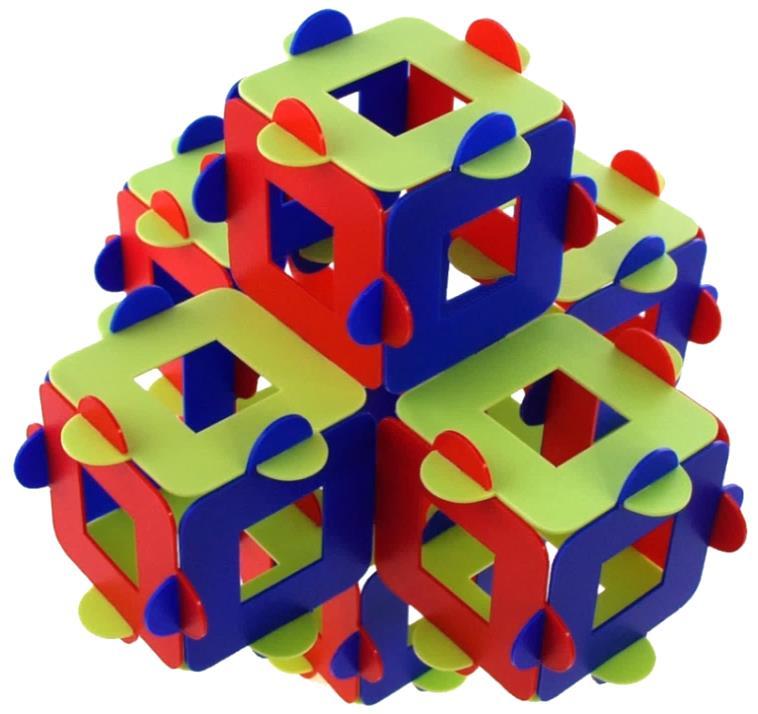 hexagons Ball of squares 36