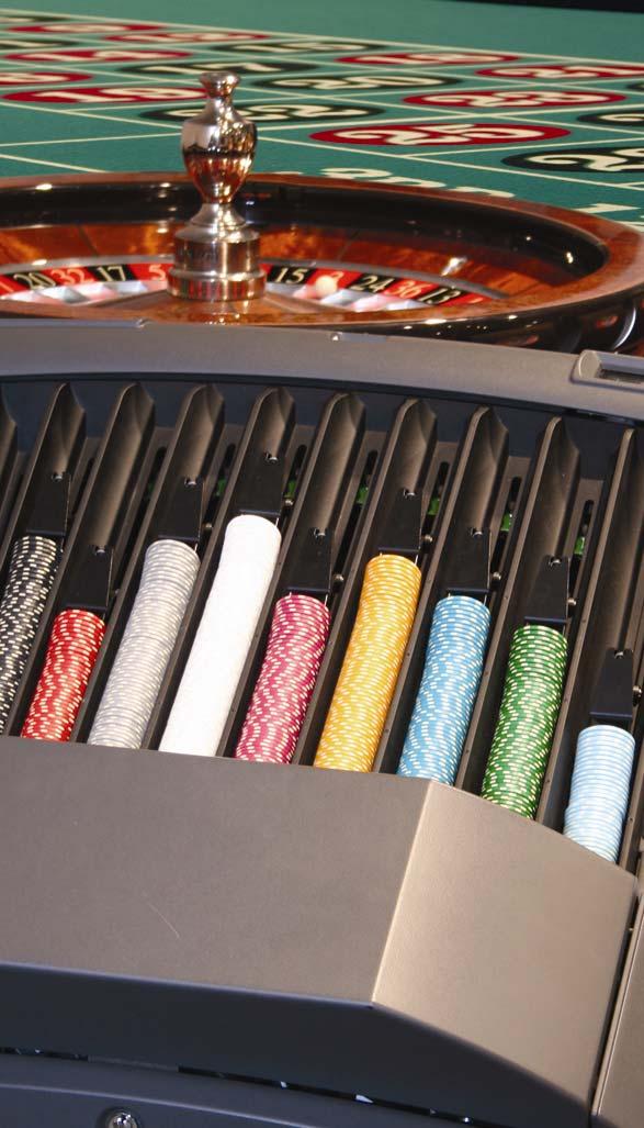 Easy Chipper Next-generation device featuring patented color reading system; maximizes roulette game play and reduces labor costs First product released by CARD since May 2004 acquisition New
