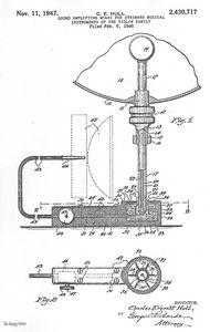 - Patent was granted to Everett Hull in 1947. i Figure 2 Patent for the Amplified Peg.
