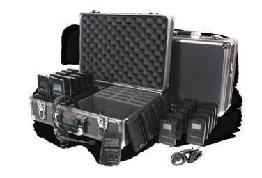 (1) CCS 042 DW System Carry Case DWS TTGS 10 300 Team Tour Guide System (two-way) Two-presenter, wireless,