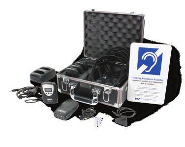 featuring PPA T46 portable transmitter and PPA R38 receivers.