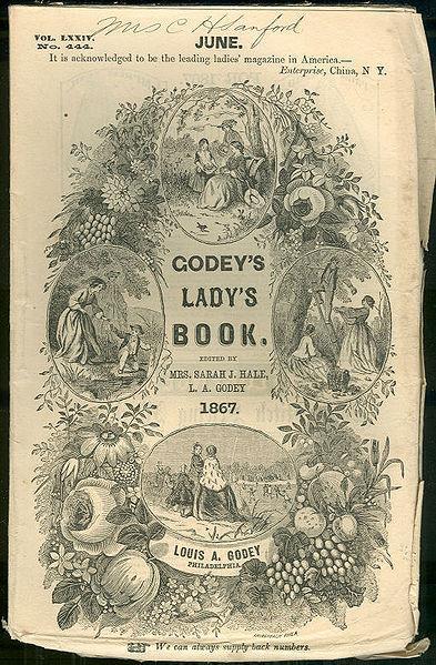 Godey s Lady s Weekly 1830 1898 Covered poetry, literature, and art primarily from women artists Included
