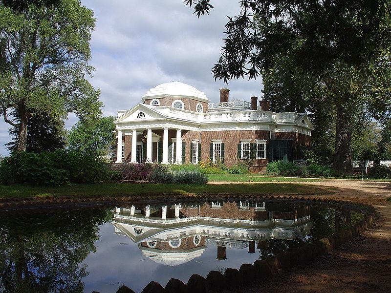 Monticello Built 1768 1809 Charlottesville, VA Home of Thomas Jefferson he designed it