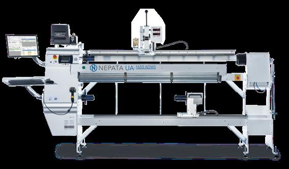 UA1650 ADWS UA1650 ADWS PRECISION CONVERTING CENTER The UA1650 ADWS is NEPATA GmbH s most accurate and comprehensive converting solution and a globally established system for the film trade, as well