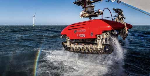SEABED TRENCHING Canyon Offshore has over 15 years of experience trenching seabeds of differing compositions and