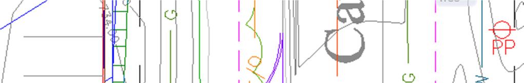 4. Project the newly created feature line to match existing ground elevations.