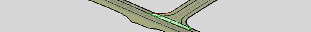 5. Repeat the Elevations from Surface command using the University Drive surface for the parcel line forming