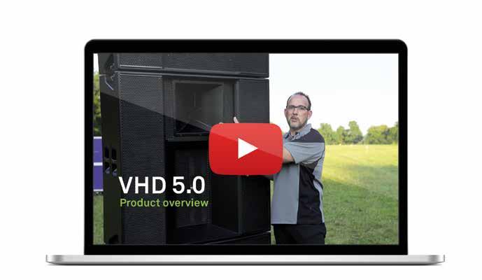 Constant Power Point Source Array VHD5.0 Product Overview video VHD5.0 Introduction VHD5.