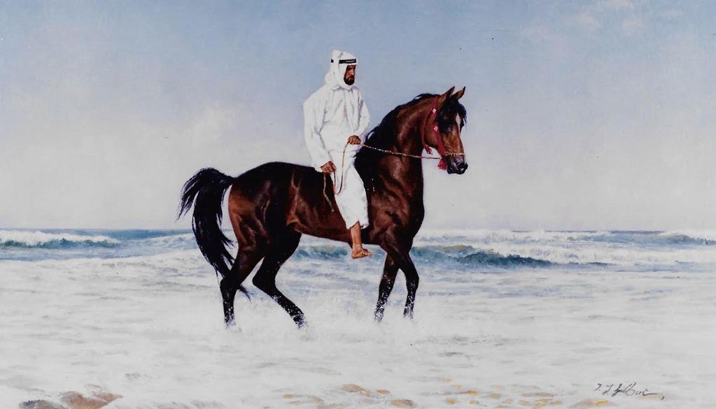 Terence Gilbert s first encounter with Arabian horses was fateful. A patron of mine owned several Arabian horses, he relates.