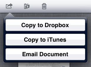 Printing and Sharing Your Work Storyist supports AirPrint, so printing a text file is as simple as opening the file, tapping Tools > Print, and using the familiar AirPrint dialog to select a printer,