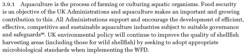 Aquaculture in other