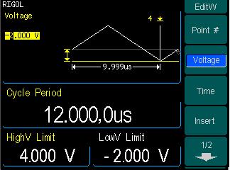10 Standard Waves, DC and Editable Arb Waves 10 Standard Waves and DC Output: Enable to output Sine, Square, Ramp, Pulse, ExpRise, ExpFall, Sinc, Noise and DC waves.