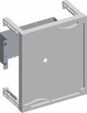 as standard and the quick-acting locking technique facilitates fast and reliable mounting on the supports Note: To mount the assembly kits in unequipped distribution boards, 2 longitudinal stays are