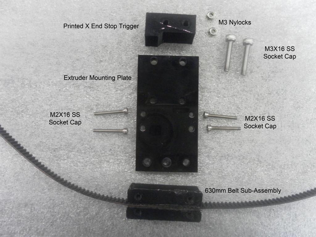 Extruder Mounting Plate Sub-Assembly Sub-Assembly-1