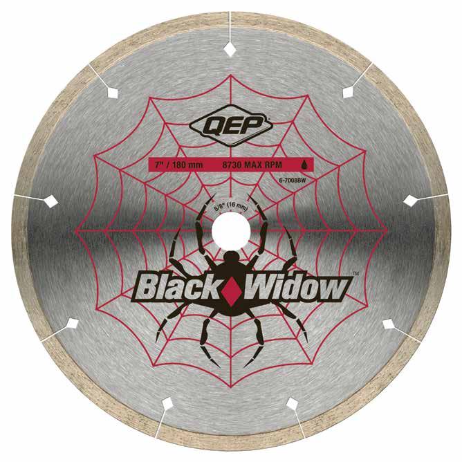 CEILING TEAR-OUT BACKERBOARD UNDERLAYMENTS TROWELS KNEEPADS SPACERS TOOLS SAWS & CUTTERS Diamond Blades The Q.E.P. diamond blade line offers a blade for every application and budget.