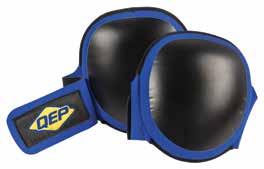 Professional Knee Pads (6/cs) Extra large area offers maximum protection Comfort form-fitting foam