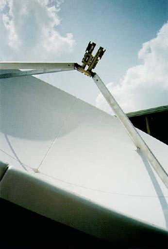 Dual Beam Retrofit for 3.7 Meter Diameter Class Antennas Specifically Designed for Small 12 ft.