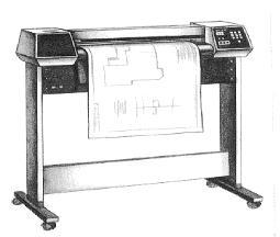 Plotters are mostly used with CAD (Computer Aided Design) and to print sketch diagrams and maps.