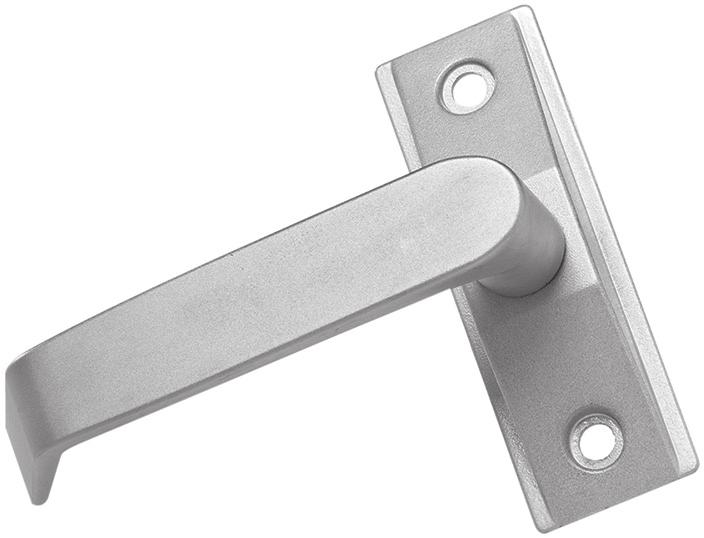 Lever Handles - 56 Series For use with 51 Deadlatch 56RE-RH01-AL ND0018 Euro Style Right Hand 56RE-RH01-DU