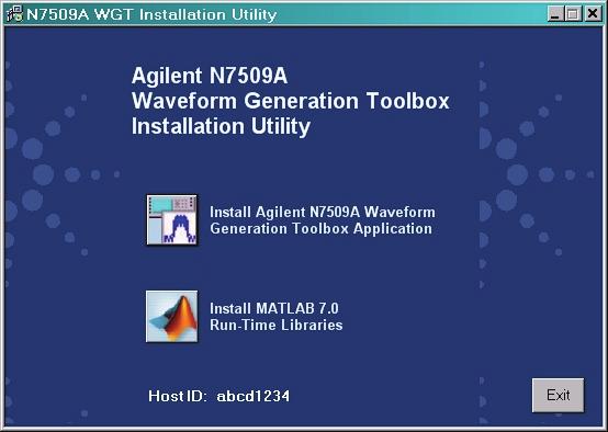 General Information 1 are not already installed, do so by clicking the button labeled "Install MATLAB 7.0 Run-Time Libraries". Click the Exit button when done.