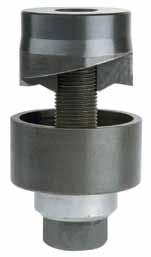 6,973,729 Conduit & weight of Punch Unit Pipe Size Hole sizes punch unit Punch only die only stud only cat no. upc inch mm lbs. g cat no. upc cat no. upc cat no. upc 77U-1/2* 10801 1/2".885 22.2 0.