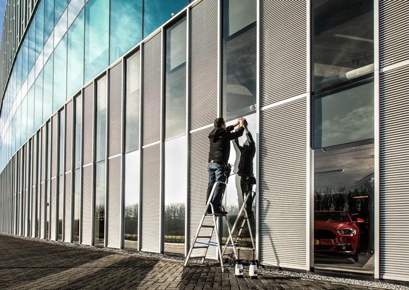 Other Architectural Solutions from Avery Dennison: Facade Film for Building Renovation Fast, clean and easy - residential and commercial redecoration projects Restyling or redecorating residential,