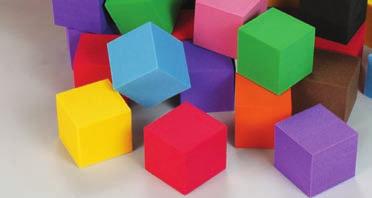 5CM 12760 102 piece $20.00 Quality foam cubes in 6 bright colours.