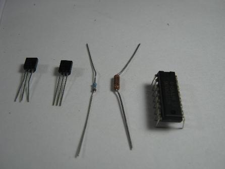 12 Caps, Diodes & Resistors... 5 EASY pieces.