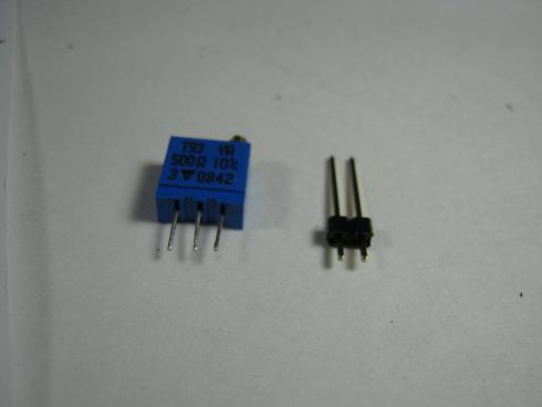 the preferred orientation is to have the screw to the rear of the pcb.