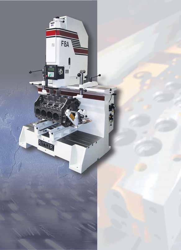 F8A F8A with Big Block Merlin Features The F Series Boring Machines are unlike anything else available to the automotive and diesel engine builders.