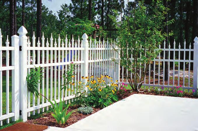 160 Wall) Aluminum Reinforced Rails Gothic Post Caps Standard 60 Noble (White) Regal Ornamental Fence Regal Specifications