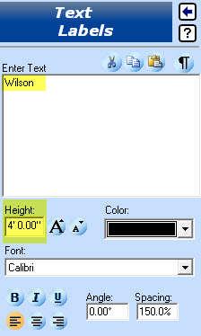 21) Add Text Labels to the drawing.