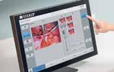 resolution images The XLED HD in-light camera allows the medical team to visualise the